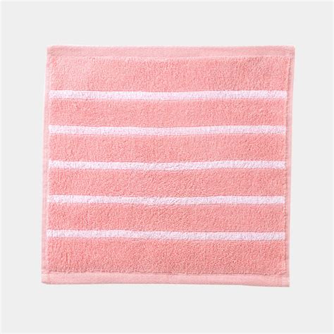 Buy Colour Refresh Essence Striped Cotton Face Towel - 30x30cm from ...