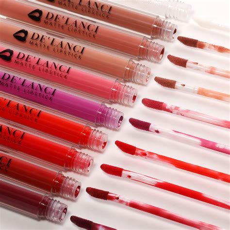 Buy De'Lanci Aesthetics Matte Lipstick Set in India | DE'LANCI – De ...