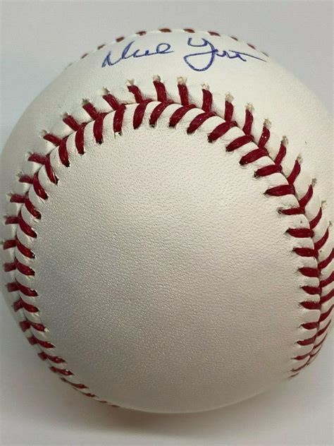 Royals Manager NED YOST Signed Official MLB Baseball Super Clean ...