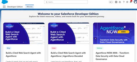 Image result for Sign Up Salesforce Developer Edition