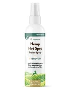Hemp Hot Spot Spray - Aloe Vera - 12 fl. oz (354 ml) - NaturVet ...