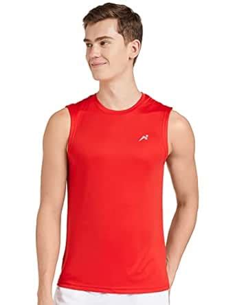 Amazon Brand - Symactive Men's Round Neck Sports T-Shirt (SS19-SYSP-04A ...