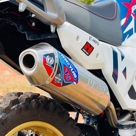 Norifumi Noctus T5 Stainless Full System Exhaust for Hero Xpulse 200 4v ...
