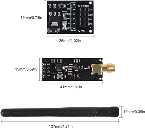 Image result for nRF24L01 Adapter Module Pinout