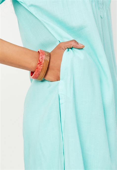 Buy Women Embellished Round Neck Straight Kurta Set Online at just Rs ...