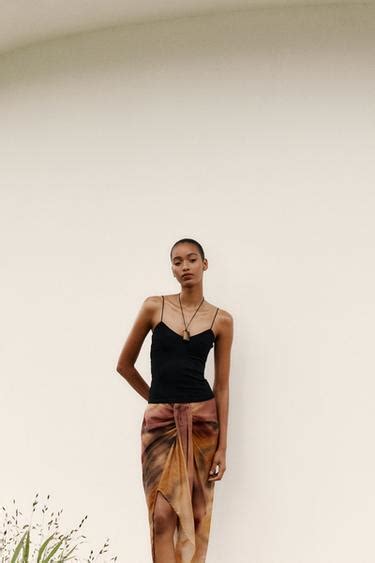 Women's Black Tops | ZARA India