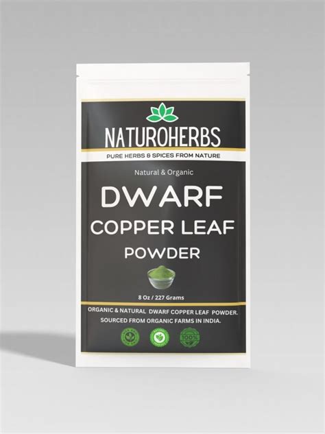 Buy Ponnanganni Keerai | Dwarf Copper Leaf Powder - Naturoherbs.com