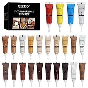Wood Filler Repair 24 Colors Wood Touch-Up Plaster Furniture Scratches ...