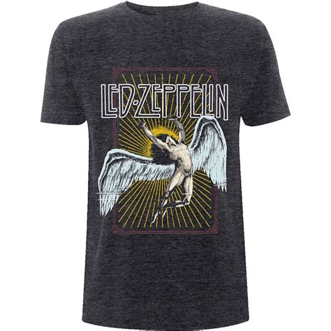 Led Zeppelin Poster Icarus T-shirt Fully Licensed - Etsy