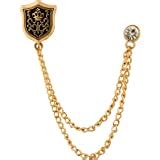 Buy Knighthood Golden Swarovski Detailing Reindeer Head with Hanging ...