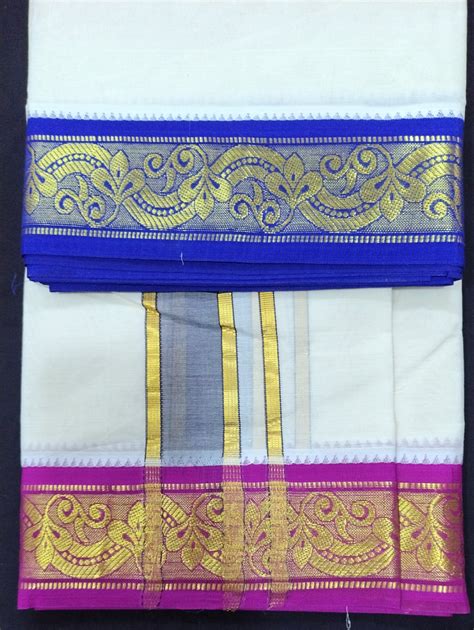 Pure cotton Muhurtham dhoti 10*6 – 9yardz