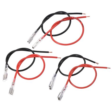 YOKIVE 30 Pcs Female Spade Crimp Terminal, Home Wire Connector with ...