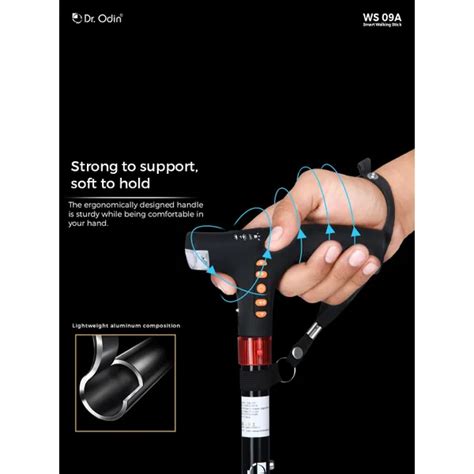 Buy Dr.Odin’s GB-819 Smart Walking Stick - Cureka