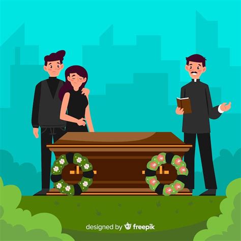 Funeral cartoon Images - Free Download on Freepik