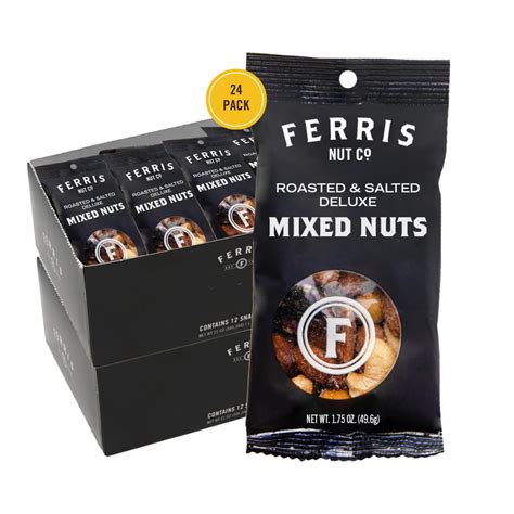 Amazon.com : Ferris Coffee & Nut Co. Deluxe Mixed Nuts - Individually ...