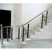 Handrail Manufacturers in Kolkata, Stainless Steel Stair Railing System