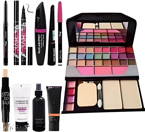 RJGUDDU TYA 6155 Makeup Kit with Matte Fixer Spray, Primer, Contour ...