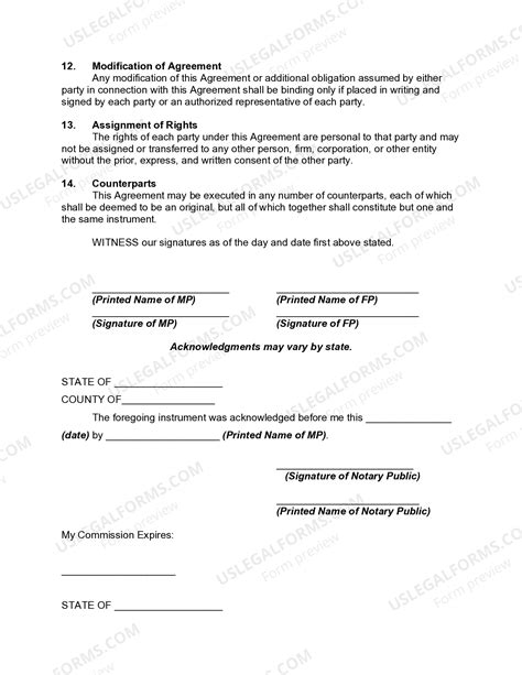 New York Domestic Partnership Agreement regarding Disposition of Real ...