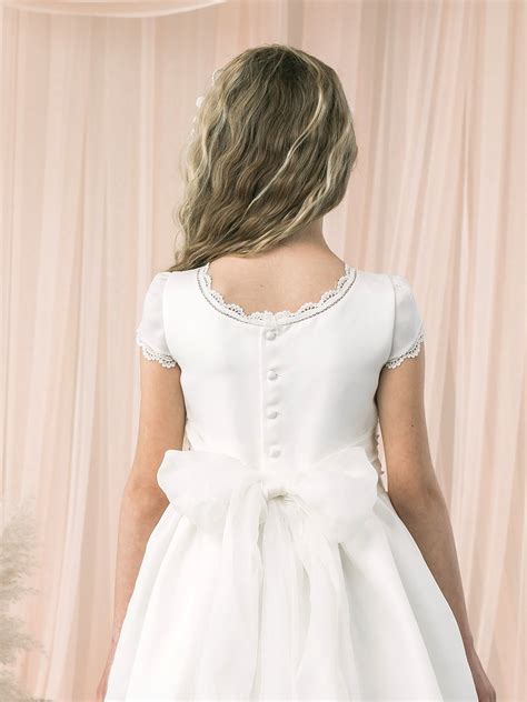 Silk Spanish Communion Gown Marla S125 – Sparkly Gowns