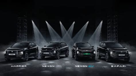 2024 Tata Nexon, Nexon EV, Harrier, Safari Dark Editions launched ...