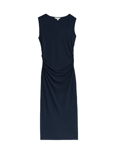 Buy Jersey Midi Bodycon Dress at Marks & Spencer