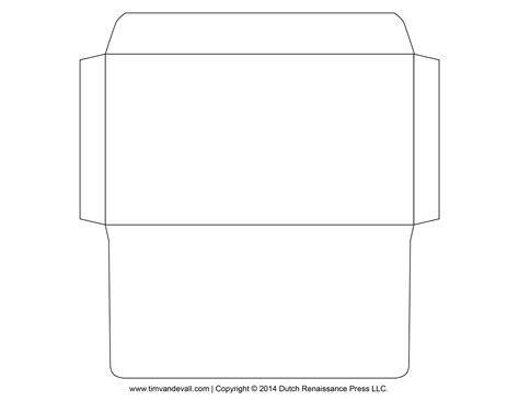Image result for Cut Out Envelope Printable