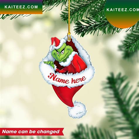 Personalized Grinch Custom Christmas Grinch Decorations Outdoor ...