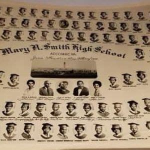 Mary N Smith High, Class of 64, Mary N Smith Middle School, Accomac, 21 ...