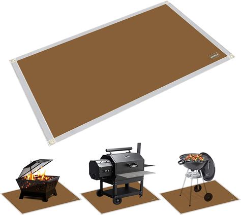 Amazon.com: MIYABALA Large Grill Mat for Outdoor Grill Deck Protector ...