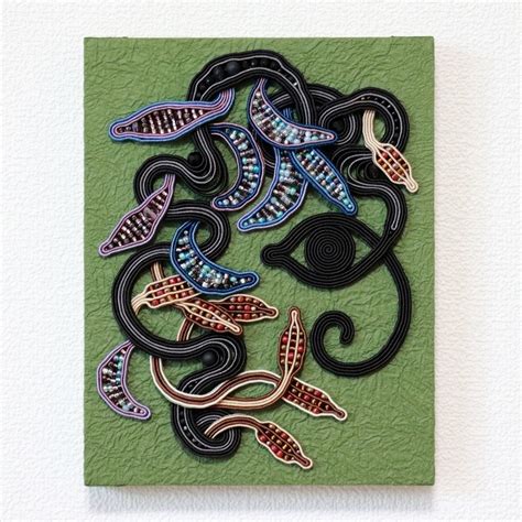 模索する命シリーズ「浮遊する」F0号 | 加藤真希の作品庫 むすびis