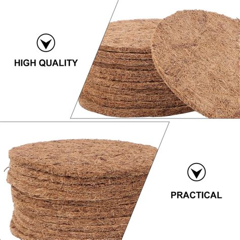 Buy DOITOOL 6pcs Bird Breeding Nest Mat Egg Nest Liner Mat Pads Coconut ...