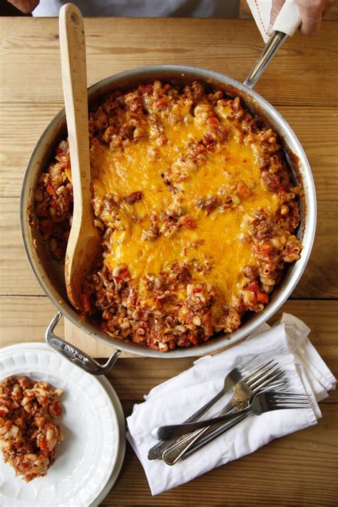 Ground Beef Macaroni Skillet Recipes at Santiago Hutton blog