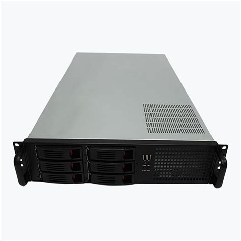 2u机箱热插2u服务器机箱拔6个热插拔650MM深双至强主板ATX电源存储服务器R266-6机箱