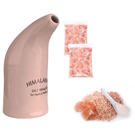 Buy PROFIRST GLOBAL Himalayan Salt Pipe Ceramic/Salt The Salt Therapy ...