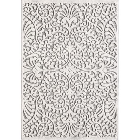 Orian Rugs My Texas House Bluebonnets 4 X 6 (ft) Natural/Gray Indoor ...