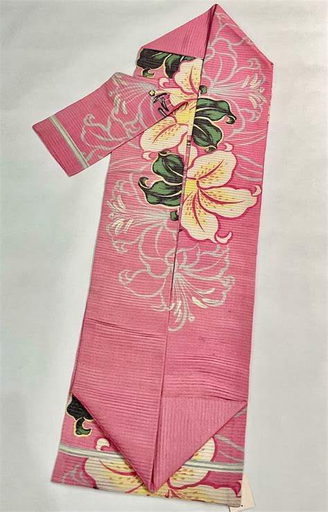 koisuru Lily＊夏帯＊アンティーク名古屋帯 A369 | kimono tento