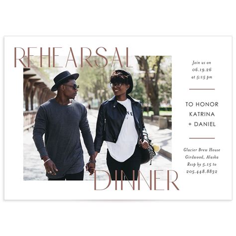 Rehearsal Dinner Invitations | The Knot