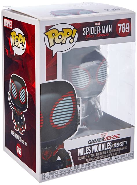 Buy Funko Pop! Games: Marvel’s Spider-Man: Miles Morales - Miles 2020 ...