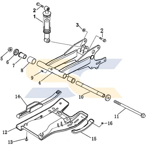 MSA 150 Rear Suspension