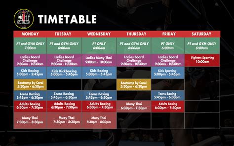 Image result for Hit the Bottom Timetable