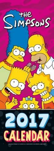 Buy The Simpsons Official 2017 Slim Calendar Book Online at Low Prices ...