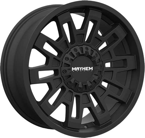 Mayhem 8113-2952MB Cortex 8113 Matte Black 20X9 5-127/5-139.7 0mm 87 ...
