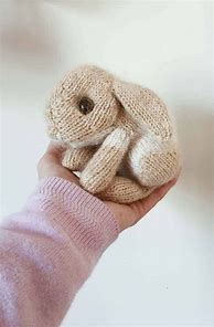 Image result for Easy Knit Bunny Pattern