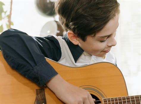 Guitar playing for kids