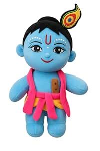 Buy CloudPeak Baby Krishna Soft Toy – 35 CM Plush Bal Krishna Doll for ...