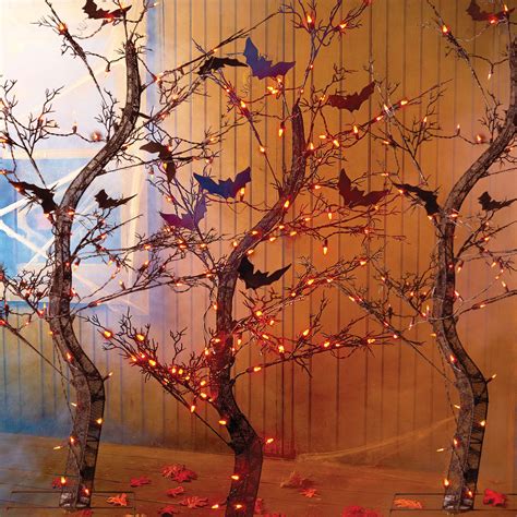 halloween outdoor tree lights