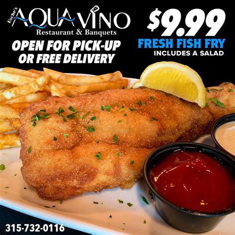 Aqua Vino Restaurant menus in Utica, New York, United States