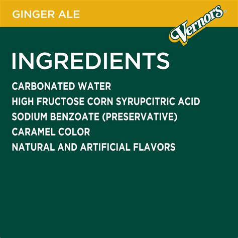 Vernors Original Ginger Ale Soda Pop, 12 Fl Oz, 12 Pack Cans Best Deals ...
