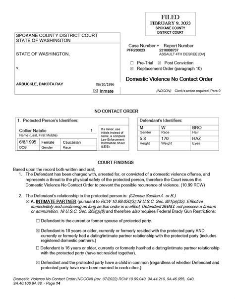 Spokane County Court Viewer