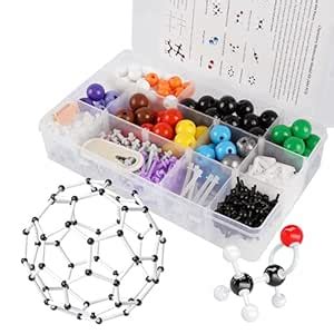 Buy YCHOULEK Molecular Model Kit, 444 Pcs Organic Molecular Chemistry ...